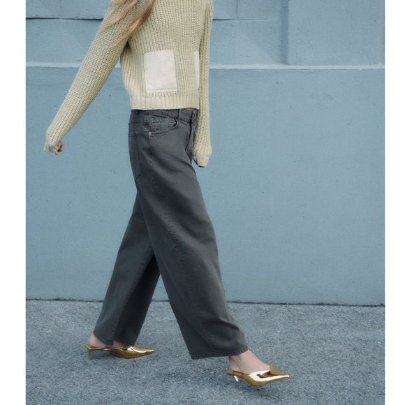 heeled platform mules zara